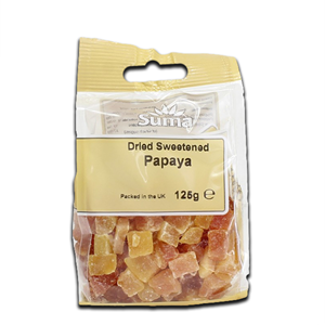 Suma Papaya Dried Sweetened 125g