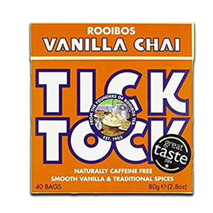 Tick Tock Rooibos Tea Vanilla Chai 40's