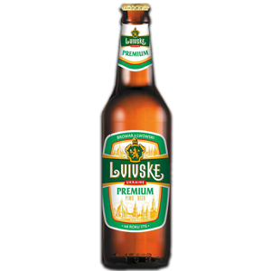 Cerveja Lvivske Premium Lager 4.0% 500ml