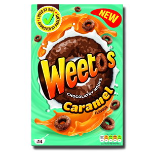 Weetabix Weetos Chocolatey Hoops Caramel 420g