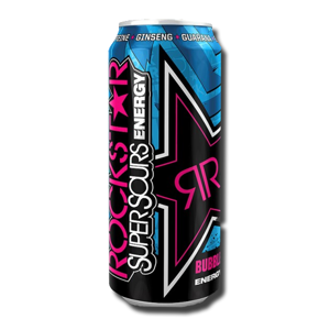 RockStar Energy Drink Supersours Bubbleburst 500ml