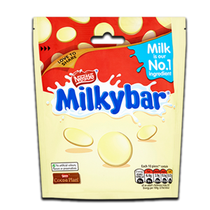 Nestlé Milkybar Buttons Share Size 103g Nestlé Milkybar Buttons Share Size 103g