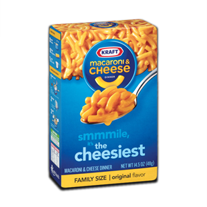 Kraft Macaroni 'n Cheese Family Size 411g