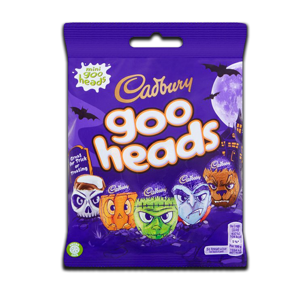 Cadbury Goo Heads 89g Cadbury Goo Heads 89g