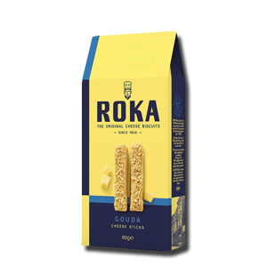 Roka Gouda Cheese Sticks 100g Roka Gouda Cheese Sticks 100g