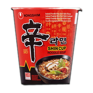 Nongshim Hot and Spicy Instant Cup Noodle 68g