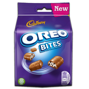 Cadbury Dairy Milk Oreo Bites Bag 110g Cadbury Dairy Milk Oreo Bites Bag 110g