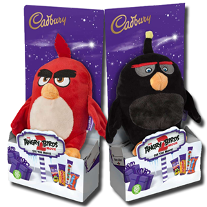 Cadbury Chocolate Angry Birds  Fluffy Toy 70g