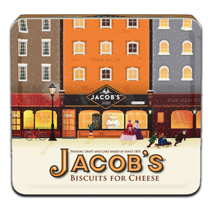 Jacob's Biscuits For Cheese Tin 300g Jacob's Biscuits For Cheese Tin 300g