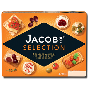 Jacob's Biscuit Selection 300g [BB: 16/04/2022]