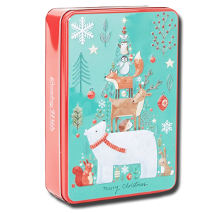 Grandma Wild's Christmas Polar Bear & Woodland Biscuits Tin 300g Grandma Wild's Christmas Polar Bear & Woodland Biscuits Tin 300g