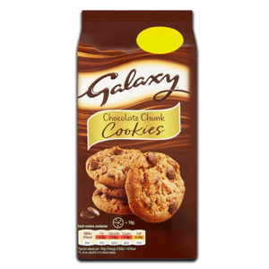 Galaxy Chocolate Chunk Cookies 180g