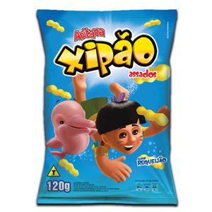 Aritana Salgadinhos Xipão Sabor Requeijão 120g Aritana Salgadinhos Xipão Sabor Requeijão 120g
