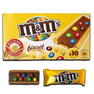 M&M's Biscuit Top 10 Bar 198g M&M's Biscuit Top 10 Bar 198g