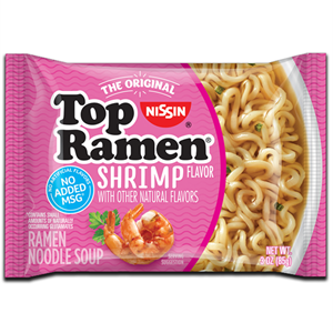 Nissin Top Ramen Shrimp Flavour 100g