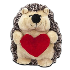 Hedgehog With Love Heart 100g
