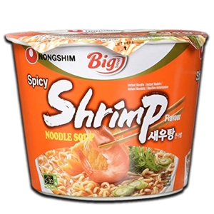 Nongshim Big Bowl Spicy Shrimp Noodle Soup 115g Nongshim Big Bowl Spicy Shrimp Noodle Soup 115g