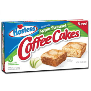 Hostess Apple Streusel Coffee Cakes 40g