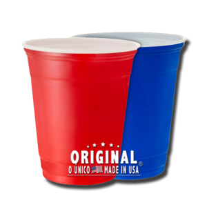 USA Blue or Red Cup Unit 30cl USA Blue or Red Cup Unit 30cl