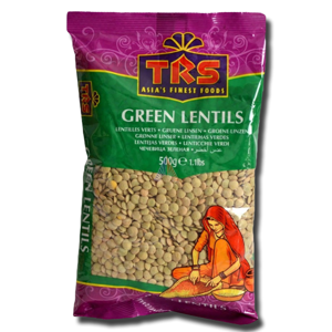 TRS Green Lentils - Lentilhas Verdes 500g TRS Green Lentils - Lentilhas Verdes 500g