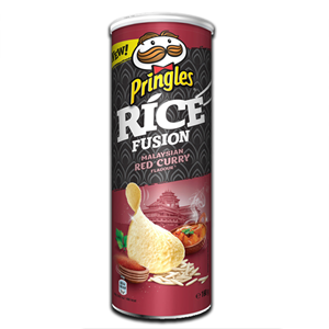 Pringles Rice Fusion Malaysian Red Curry 160g