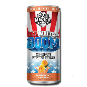 America Energy Red, White & Boom Impeachment 480ml