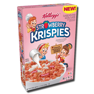 Kellogg's Strawberry Rice Krispies 326g