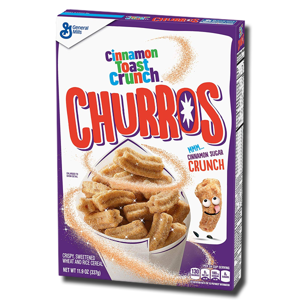 General Mills Cinnamon Toast Crunch Churros 337g General Mills Cinnamon Toast Crunch Churros 337g