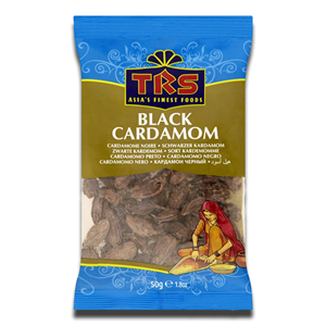 TRS Elaichi Black Cardamoms - Cardamomo 50g
