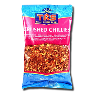 TRS Extra Hot Crushed Chillies - Piri Piri Seco Esmagado 100g