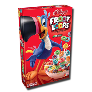 Kellogg's Froot Loops Cereal 286g