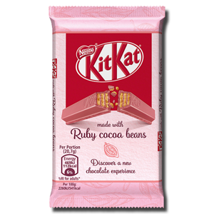 Nestle Kit Kat Ruby Cocoa Beans 41.5g Nestle Kit Kat Ruby Cocoa Beans 41.5g