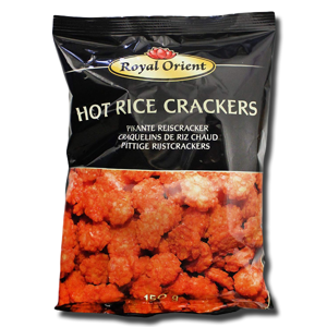 Royal Orient Hot Rice Crackers 150g Royal Orient Hot Rice Crackers 150g
