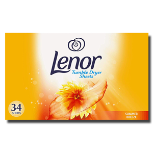 Lenor Tumble Summer Breze Dryer Sheets 34