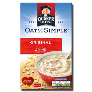 Quaker Oat So Simple Original 6's 162g