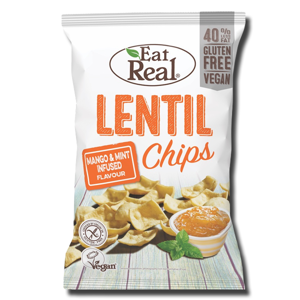 Eat Real Lentil Chips Mango & Mint 113g