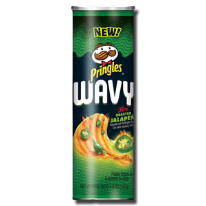 Pringles Wavy Fire Roasted Jalapeno 137g