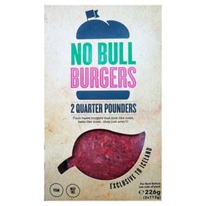 Iceland No Bull 2' Quarter Pounders Burgers 226g