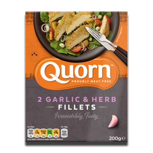 Quorn Garlic & Herb Fillet 200g Quorn Garlic & Herb Fillet 200g