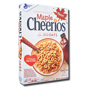 General Mills Cheerios Maple Whole Oats 402g General Mills Cheerios Maple Whole Oats 402g