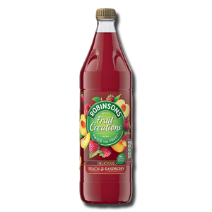 Robinsons Fruit Creations Peach & Raspberry 1L