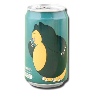 Ocean Bomb Pokemon Snorlax Grape Sparkling Water 350ml Ocean Bomb Pokemon Snorlax Grape Sparkling Water 350ml