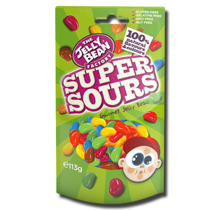 The Jelly Bean Factory Super Sour Mix 113g The Jelly Bean Factory Super Sour Mix 113g