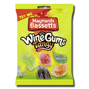 Maynards Tangy Wine Gums 165g