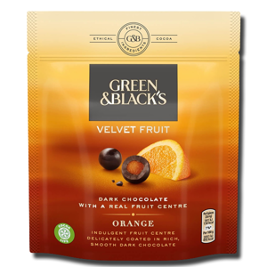 Green & Black's Dark Chocolate Orange Centre 120g