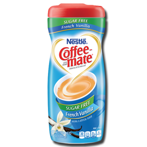 Nestlé Coffee Mate French Vanilla Sugar Free 289.1g Nestlé Coffee Mate French Vanilla Sugar Free 289.1g