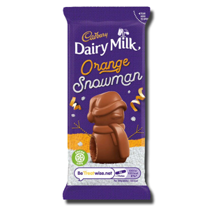 Cadbury Orange Snowman 30g Cadbury Orange Snowman 30g