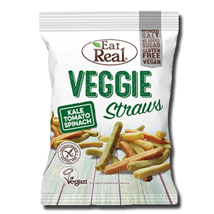 Eat Real Veggie Chips Kale Tomato Spinach 113g