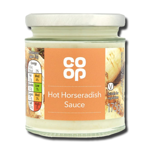 Coop Hot Horseradish Sauce 175g