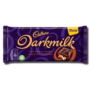 Cadbury Darkmilk Roasted Almond 85g Cadbury Darkmilk Roasted Almond 85g